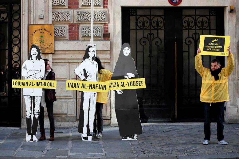 People close to the Saudi establishment have warned that public criticism by family members could prolong their detention.