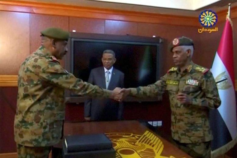 There is growing international pressure for a handover to civilian rule