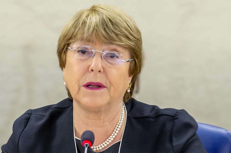 UN High Commissioner for Human Rights Michelle Bachelet