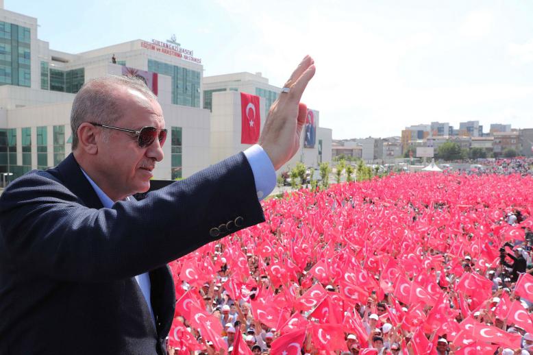 الرئيس التركي رجب طيب أردوغان