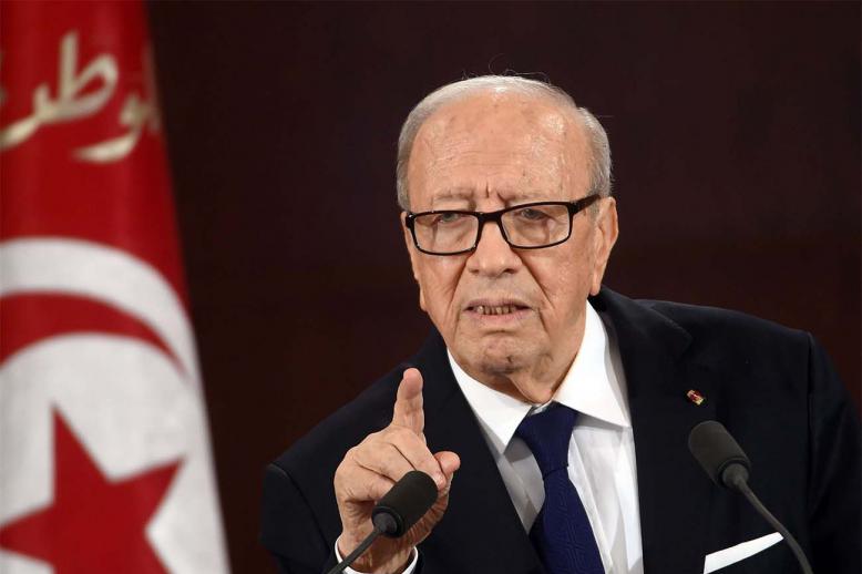 Tunisian President Beji Caid Essebsi 