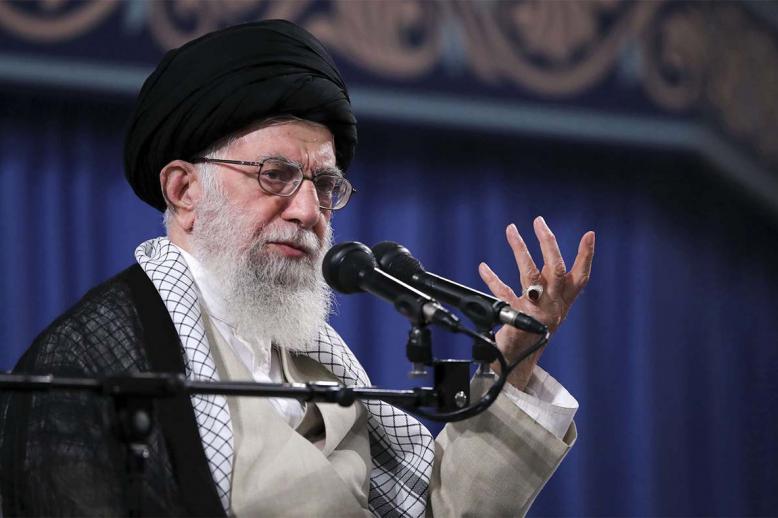 Iran's Supreme Leader Ayatollah Ali Khamenei 