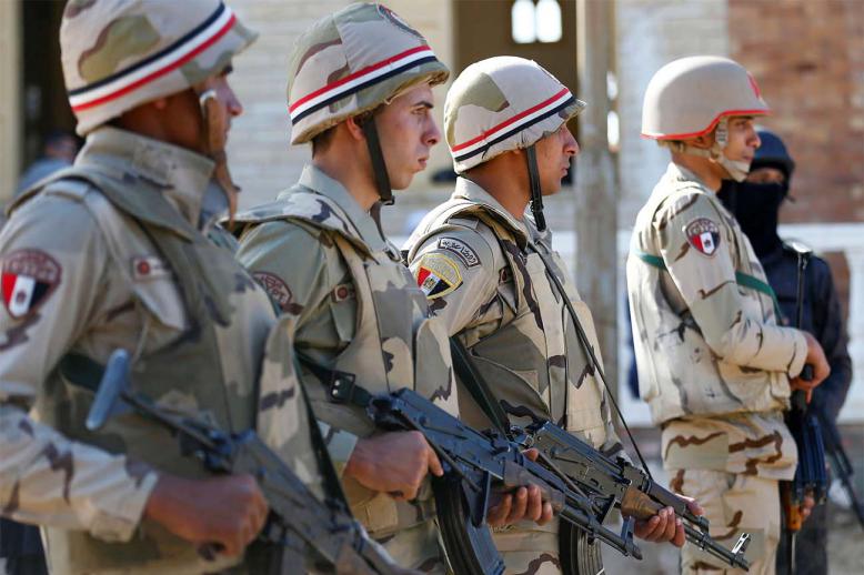 Egyptian security forces have been battling Islamist militants in the Sinai Peninsula for years 