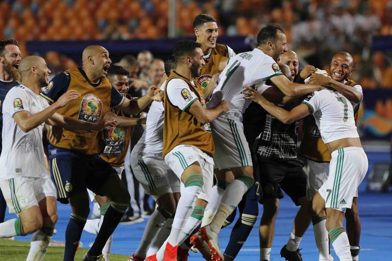 During the semi-finals, wounds were pricked again after Algerians and Egyptians traded a war of words and shoved each other 