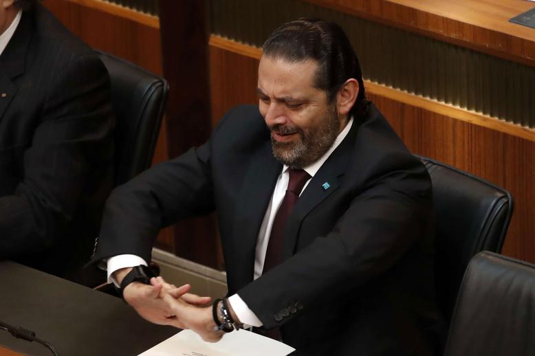 رئيس الوزراء اللبناني سعد الحريري