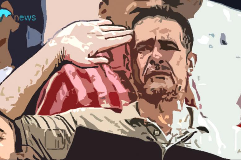 رد أهالي كربلاء على من قتل الروائي الكربلائي علاء مشذوب في ملعب كرة القدم