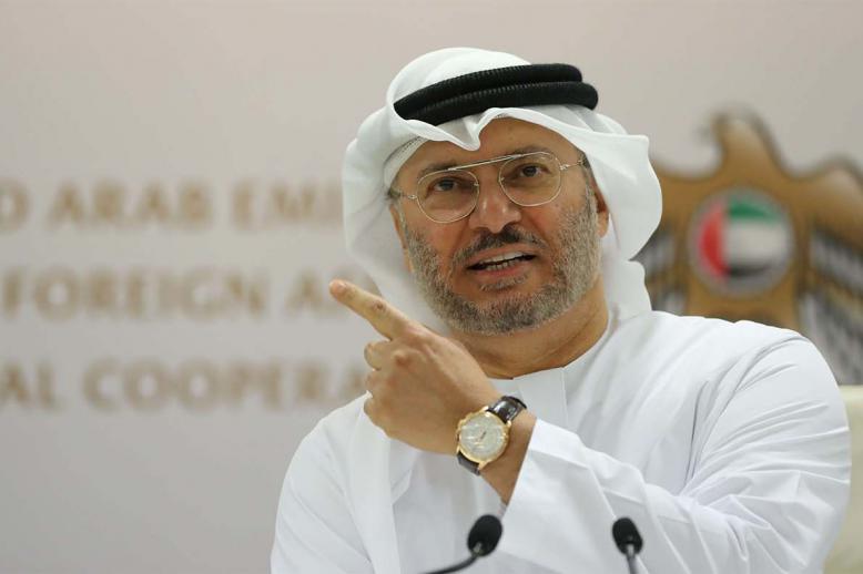 UAE’s State Minister for Foreign Affairs Anwar Gargash 
