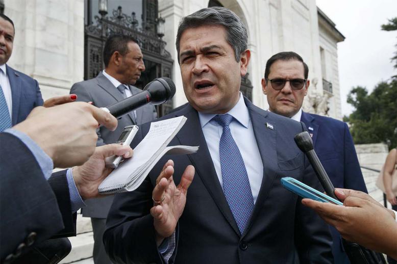 Honduran President Juan Orlando Hernandez 