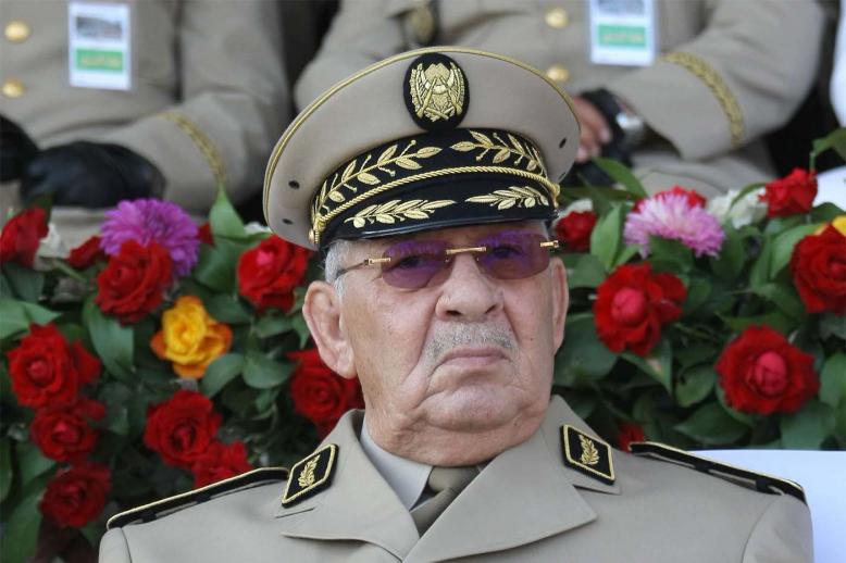 Longtime army chief Gaid Salah 