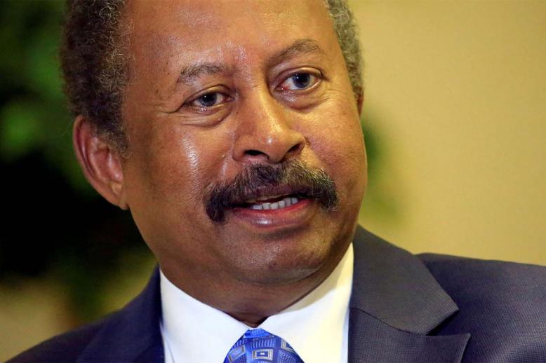 Sudanese Prime Minister Abdalla Hamdok 