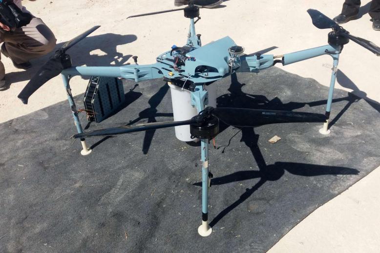The Israeli army's Arabic-language spokesman said the drone did not come from his country and was likely Iranian