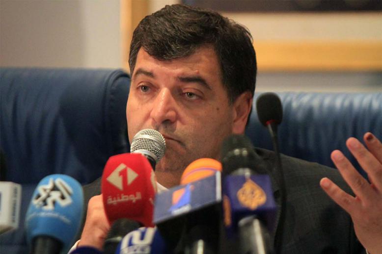 Tunisia's tourism minister Rene Trabelsi