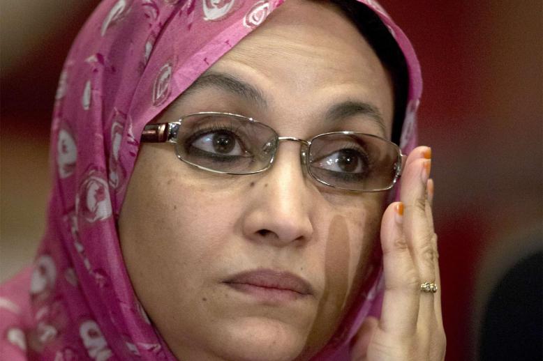 Sahrawi separatist Aminatou Haidar 