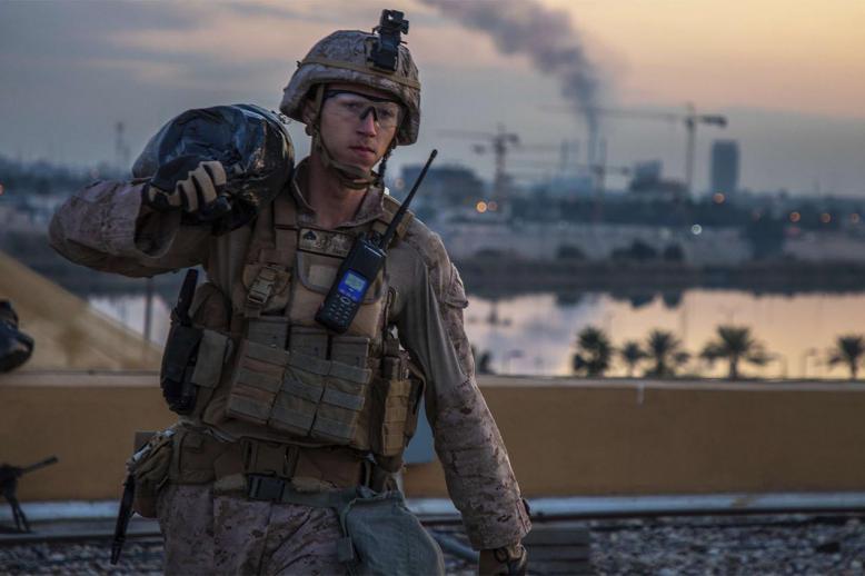 US soldier in Baghdad