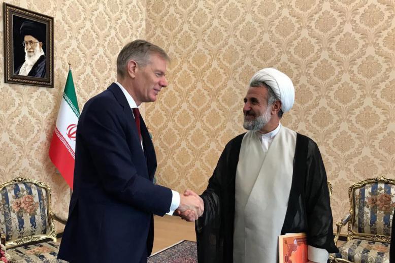The minister warned Iran that it was "at a cross-roads moment"