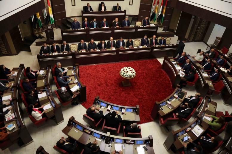 Not a single Kurdish lawmaker attended the federal parliament's vote to oust foreign troops, declining to take a stance on the controversial issue.