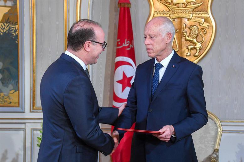 Saied mandated Fakhfakh with forming a government as soon as possible