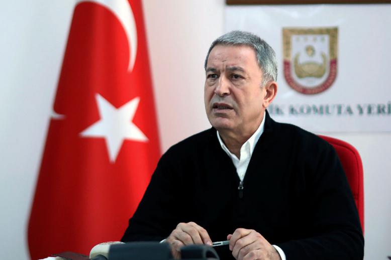 Turkish Defence Minister Hulusi Akar
