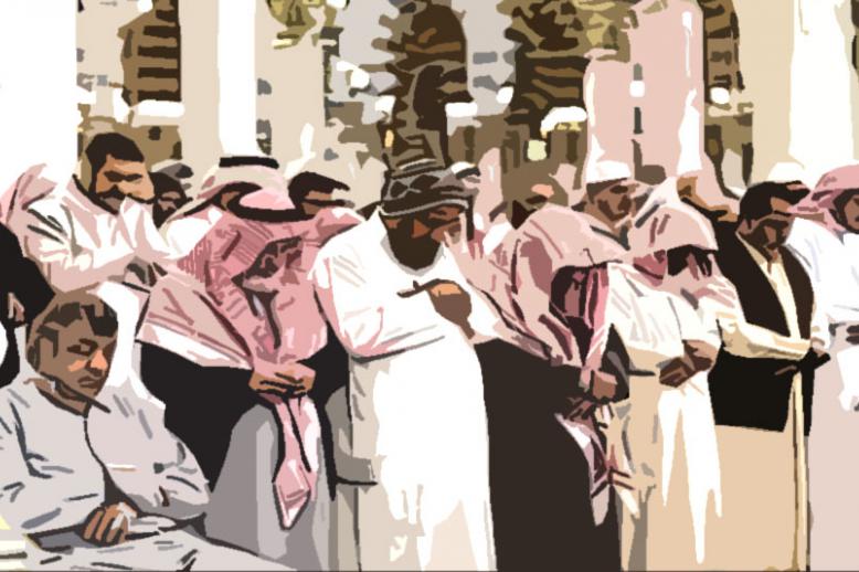 طرح هذا الوباء موضوع طريقة الجلوس والصلاة في المساجد