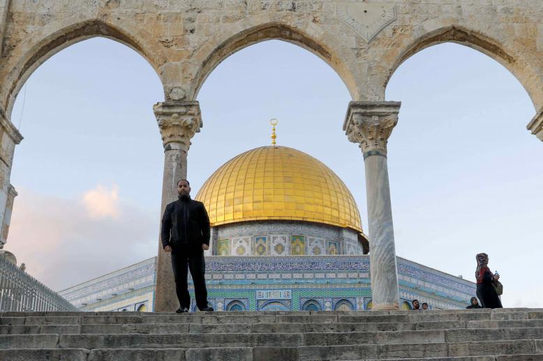 "It is an honour from God that this family has been blessed with beautiful voices to be able to call the prayer in the Al-Aqsa mosque," he said