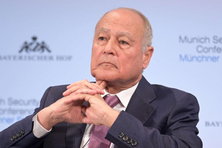Arab league chief accused Israel of "exploiting the world's preoccupation with the novel coronavirus"