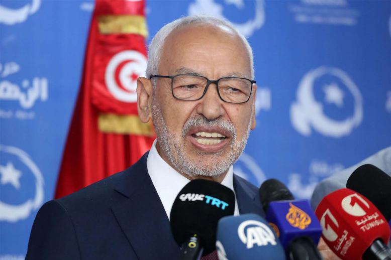 Parliament speaker Rached Ghannouchi