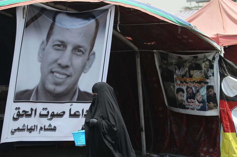 Some experts have voiced fear of renewed unrest in Iraq after hashemi's assassination