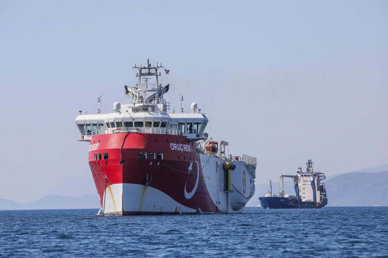 Turkish vessel Oruc Reis