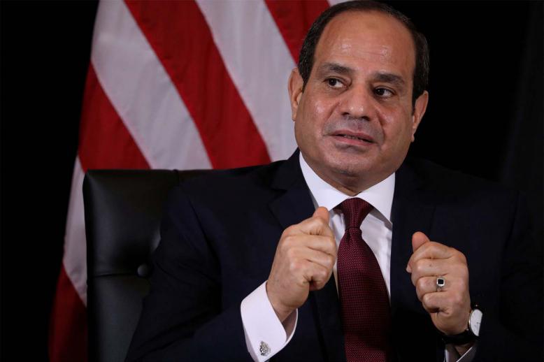 Egyptian President Abdel-Fattah al-Sisi 