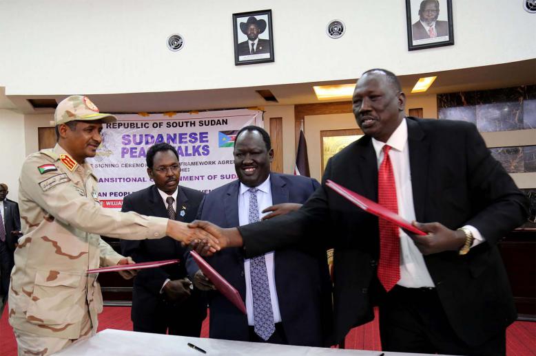 Under the deal with Arman’s SPLM-N, the rebel fighters will initially remain in the Nuba Mountains and the Blue Nile under the command of the Sudanese army for 14 months 