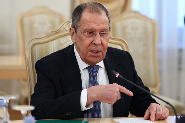 Russian Foreign Minister Sergei Lavrov 