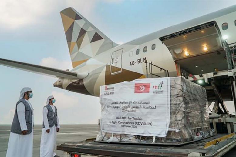 The move is part of UAE efforts to help brotherly Arab countries fight the coronavirus pandemic