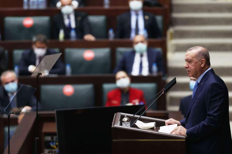 الرئيس التركي رجب طيب اردوغان