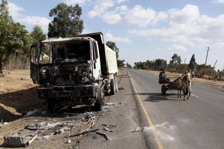 The attack had targeted people from the ethnic Amharic group