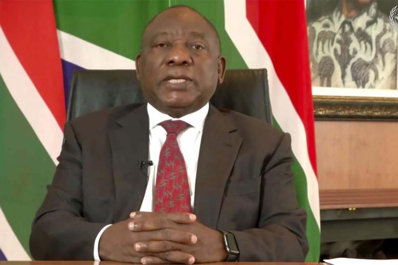 Cyril Ramaphosa, South Africa’s President and current President of the African Union 