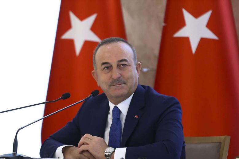 Turkish Foreign Minister Mevlut Cavusoglu 