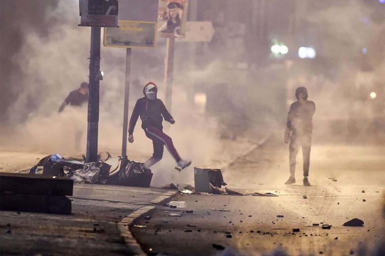 Shops were looted in several cities