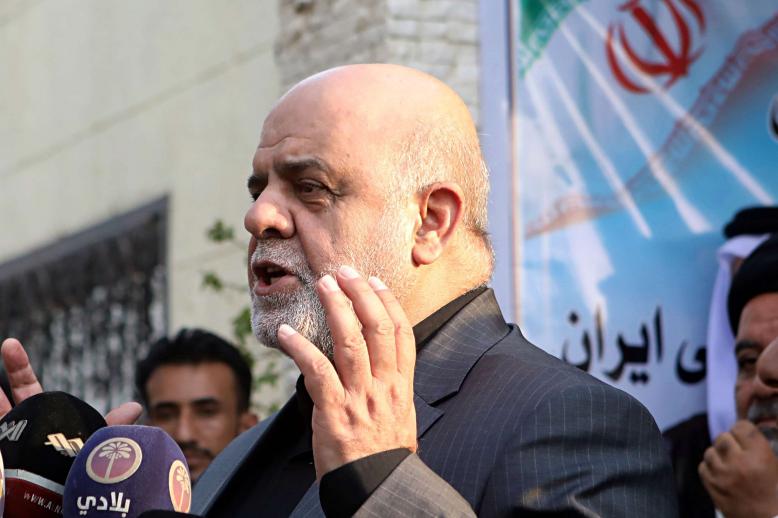 السفير الإيراني لدى بغداد إيرج مسجدي 