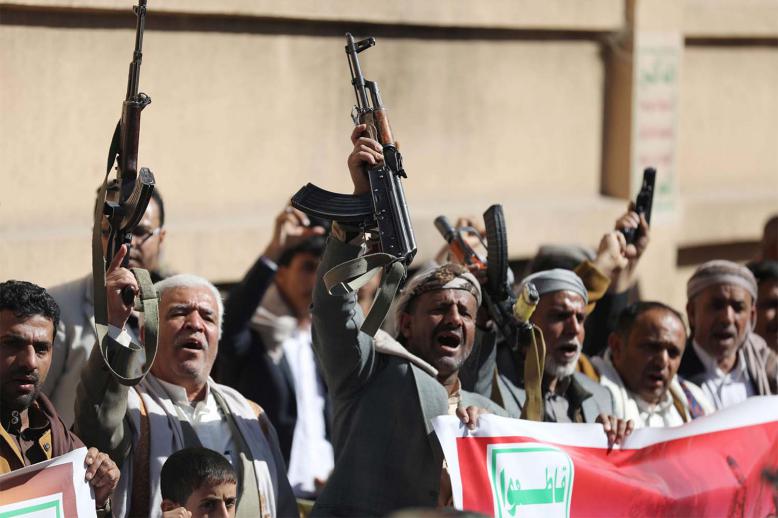 The United States is deeply troubled by continued Huthi attacks