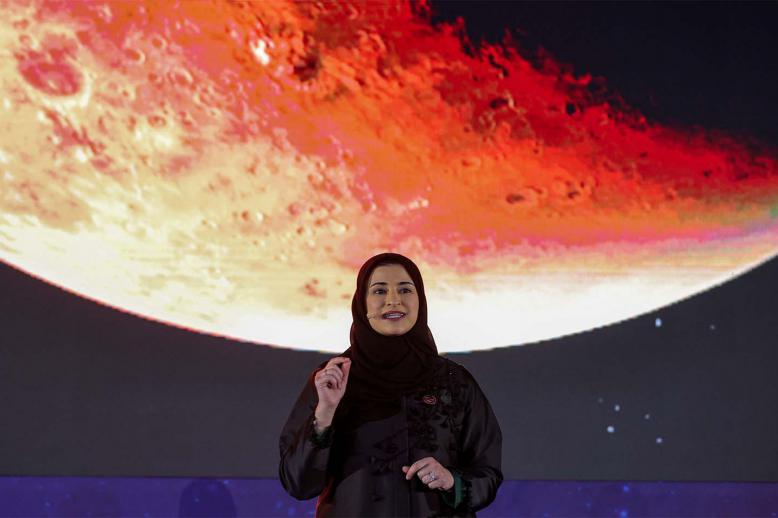 Amal, Arabic for Hope, had reached the end of its seven-month, 300-million-mile journey and had begun circling the red planet