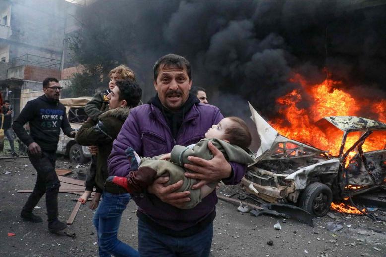 Six civilians, including one child, killed in Azaz bomb attack