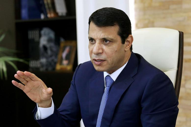 زعيم تيار الاصلاح الديمقراطي محمد دحلان 