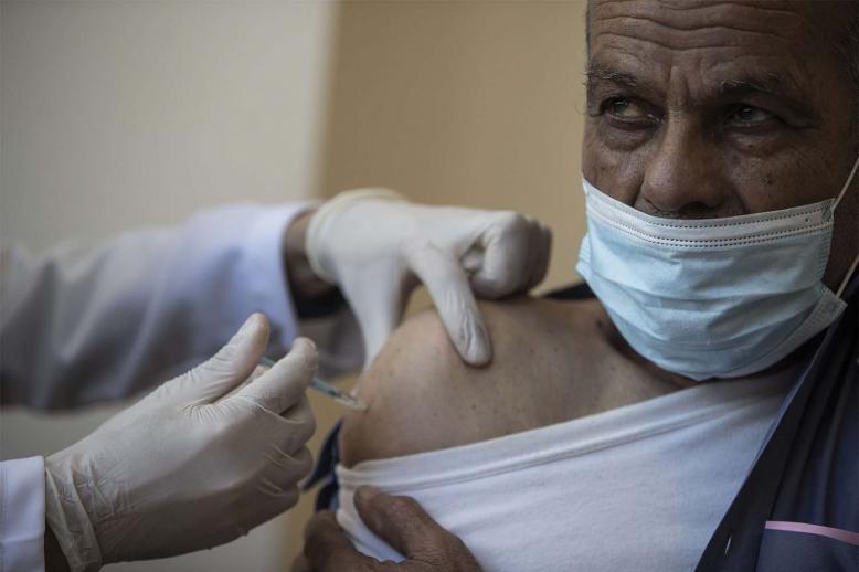 Just 8,500 people have turned out to be vaccinated in Gaza 