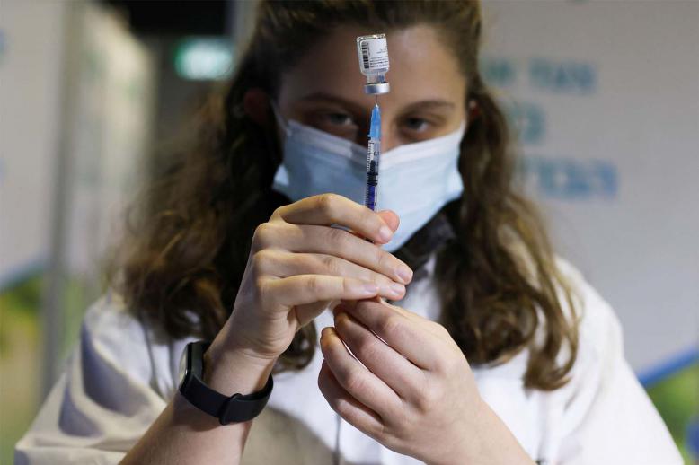 Distribution of Pfizer Inc's vaccine in Israel began in December