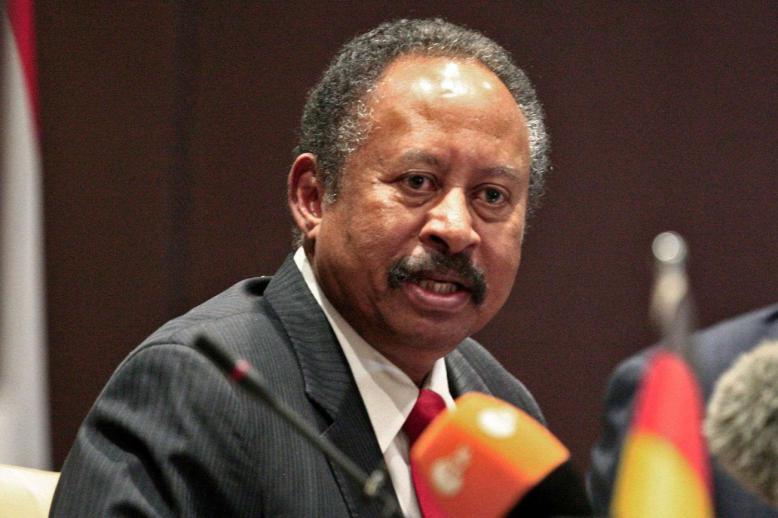 رئيس الوزراء السوداني عبدالله حمدوك 