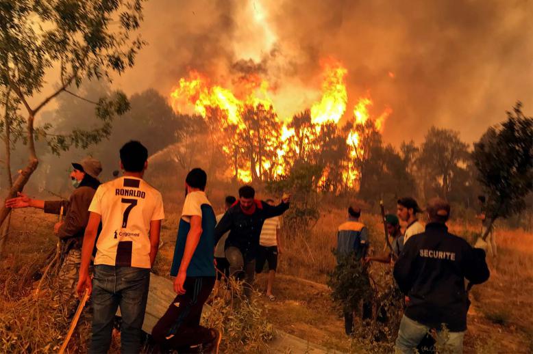 The worst-hit area is Tizi Ouzou, the largest Kabylie district