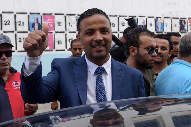 Saif Eddine Makhlouf, a leader of the Karama party