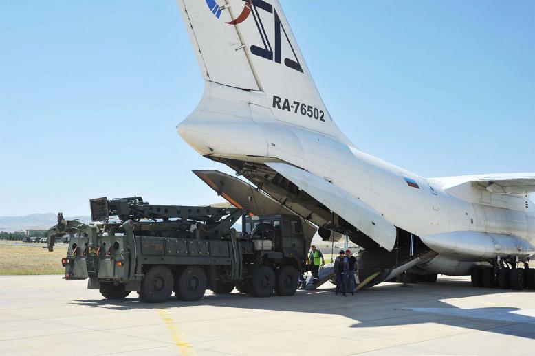Washington says the S-400s pose a threat to its F-35 fighter jets 