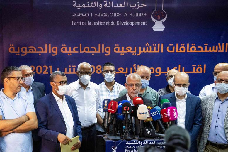 PJD suffered a crushing defeat in the parliamentary elections