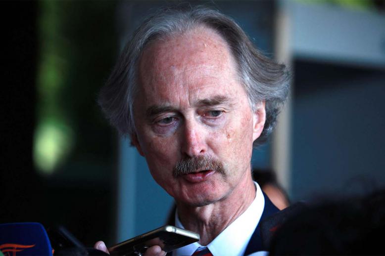 UN Special Envoy Geir Pedersen 